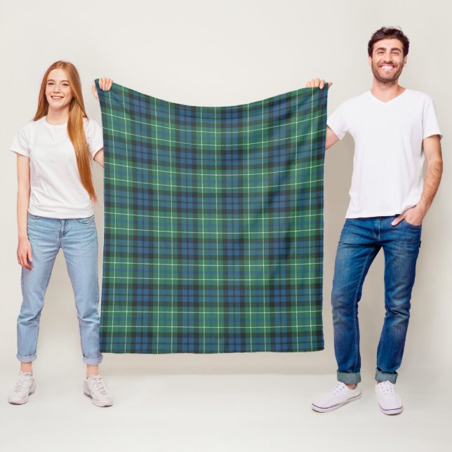 Couverture Polaire MacNeill de Colonsay Tartan (En situation)