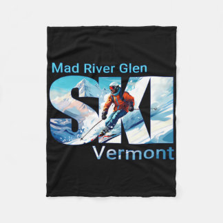 Couverture Polaire Mad River Glen Cool Ski Vacances Ski Extérieur Sk