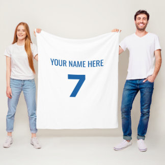 Couverture Polaire Madrid personnalisé