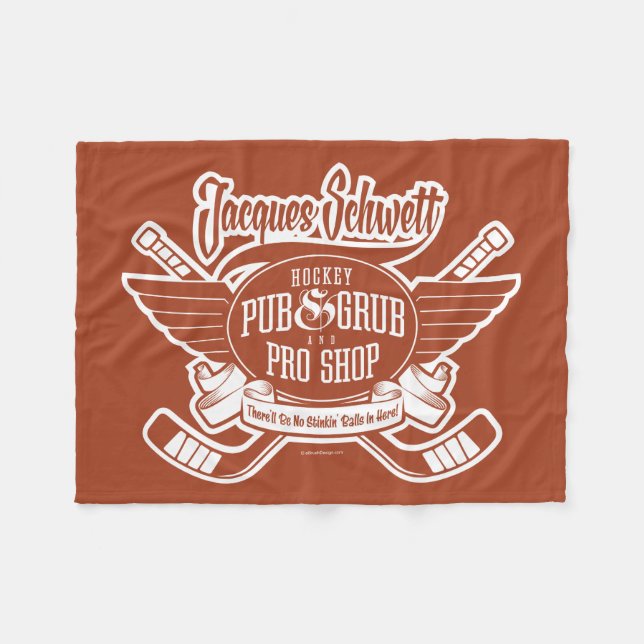 Couverture Polaire Magasin de hockey pro Jacques Schwett (Devant (Horizontal))