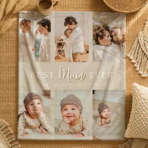 Couverture Polaire Magnifique Meilleure Maman 6 Photos