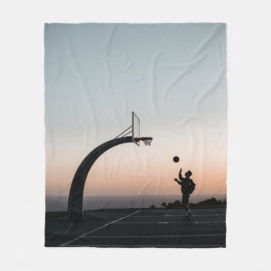 Couverture Polaire Magnifique panier de basket