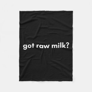 Couverture Polaire Maha Mega Ai Du Lait cru Biologique Alimentation N