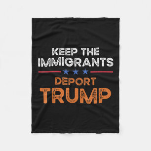 Couverture Polaire Maintenir Les Immigrants Déporter Trump Anti-Racis