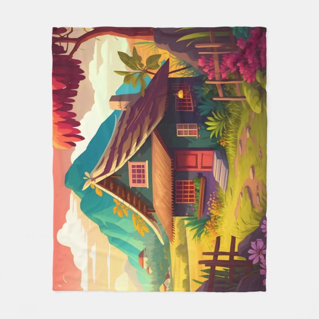 Couverture Polaire Maison traditionnelle philippine-36543 (Devant)