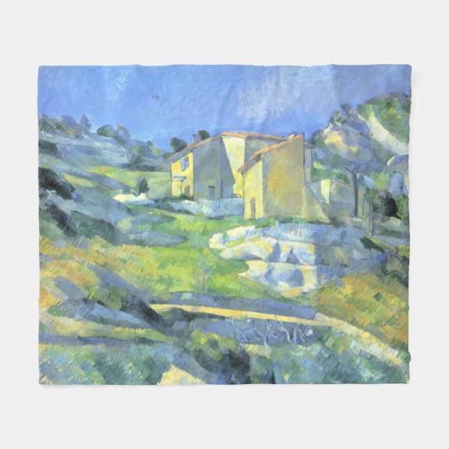 Couverture Polaire Maisons en Provence Paul Cezanne (Devant (Horizontal))