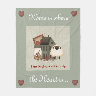 Couverture Polaire Maisons primitives