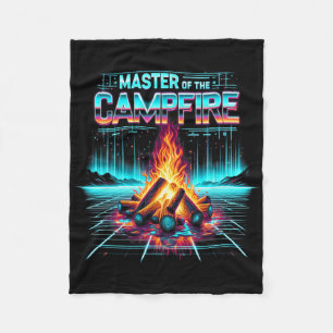 Couverture Polaire Maître du Papa du feu de camp Hommes passionnés de