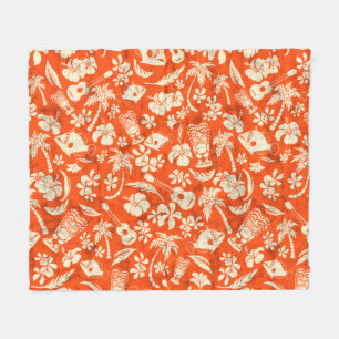 Couverture Polaire Makapuu Beach Hawaiian Batik