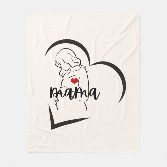 COUVERTURE POLAIRE MAMA (Devant)