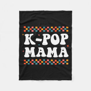 Couverture Polaire Mama K-p Mignonne Drôle Musique K-p Drame Maman Co