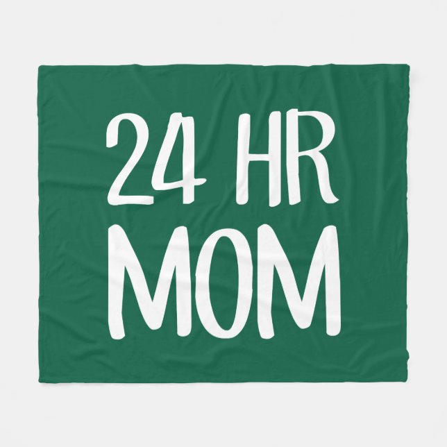 Couverture Polaire Maman 24 h (Devant (Horizontal))