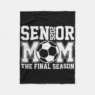 Couverture Polaire Maman de footballeuse senior 2026 Dernière saison