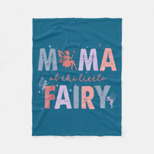 Couverture Polaire Maman de la petite fée fête d'anniversaire d'une f