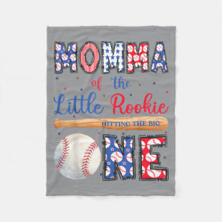 Couverture Polaire Maman du petit rookie de baseball 1ère