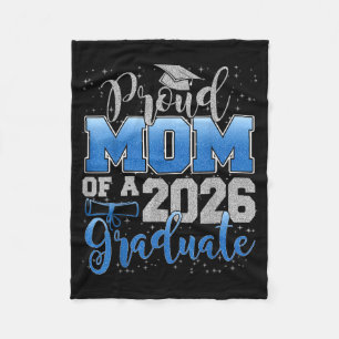 Couverture Polaire Maman fière d'un étudiant de la promotion 2026 en