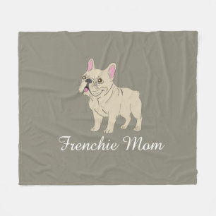 Couverture Polaire Maman Frenchie
