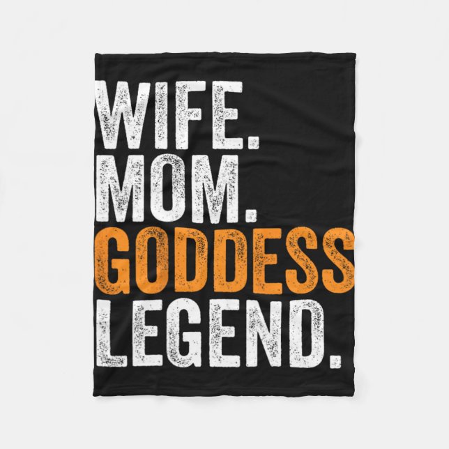 Couverture Polaire Maman Goddess Legend Funny Occupation Office (Devant)