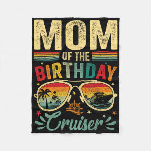 Couverture Polaire Maman Of Anniversaire Cruiser Sungles Cruise Vinta