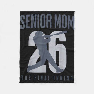 Couverture Polaire Maman senior de baseball 2026 dernière manche clas