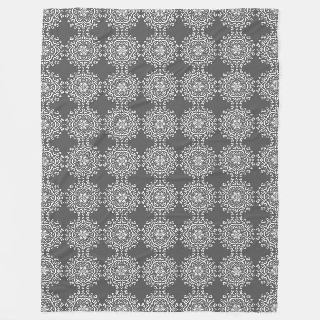 Couverture Polaire Manatee Mandala (Devant)