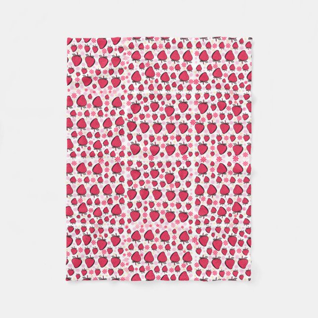 Couverture Polaire Manchette souple fraise (Devant)