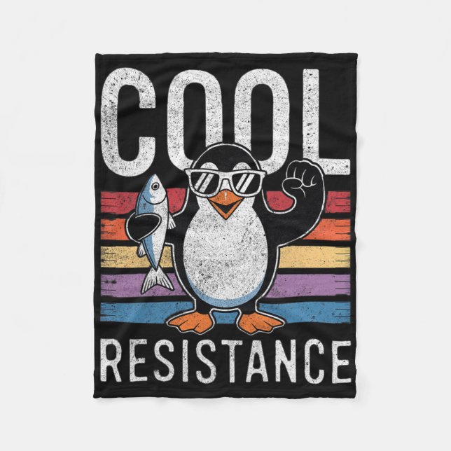 Couverture Polaire Manchot de résistance cool subtil tarifs protestat (Devant)
