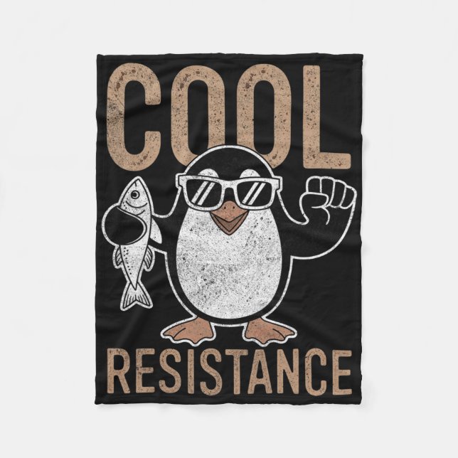 Couverture Polaire Manchot de résistance cool subtile Tarif protestat (Devant)