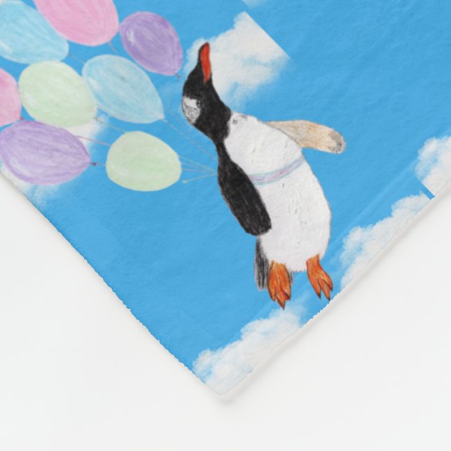 Couverture Polaire Manchot Volant  (Coin)