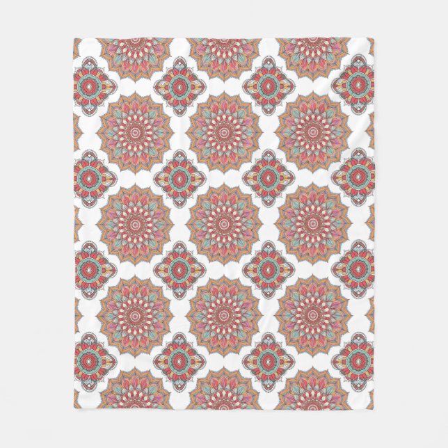 Couverture Polaire Mandala da Harmonia (Calmante e Tranquilizante) (Devant)