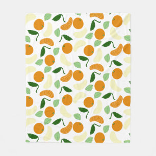 Couverture Polaire Mandarin Citrus