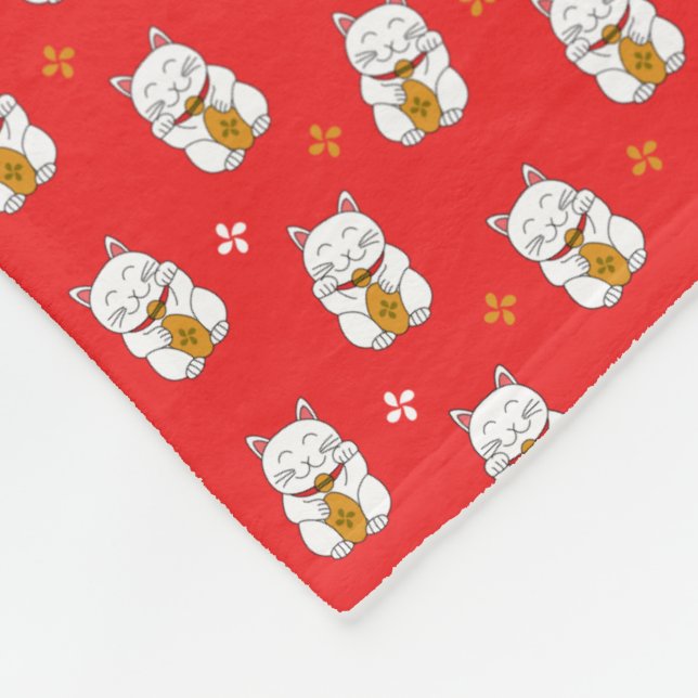 Couverture Polaire Maneki Neko (Coin)