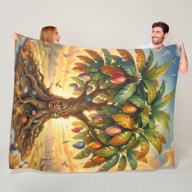 Couverture Polaire Mango – Tropische Frucht voller Geschmack´7 (En situation)