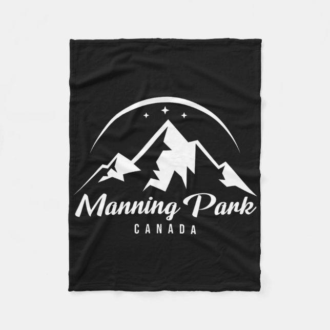 Couverture Polaire Manning Park Canada Station de ski Ski Snowboard (Devant)