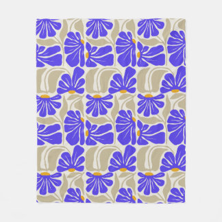 Couverture Polaire Manta Flower