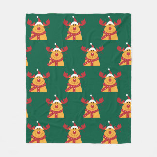 Couverture Polaire Manta Polar "Reno Nariz Roja"