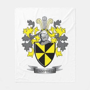 Couverture Polaire Manteau de crête de famille de Campbell des bras