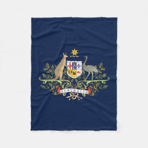 Couverture Polaire Manteau de l'Australie des bras
