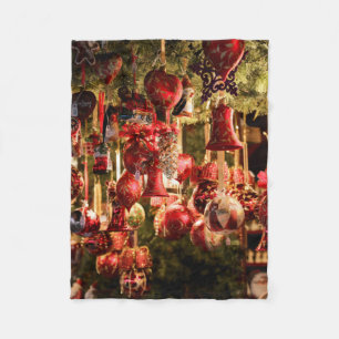 Couverture Polaire Marché de Noël
