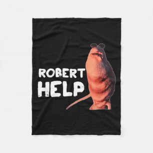 Couverture Polaire Marcus le ver Meme Graphiques drôles Vrchat Robert