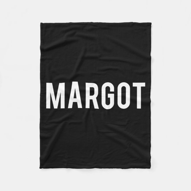 Couverture Polaire Margot - Cool New Funny Name Fan Gift Tee  (Devant)