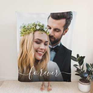 Couverture Polaire Mariage de superposition de photo pour chaque scri