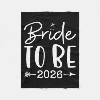 Couverture Polaire Mariée 2026 Enterrement de vie de jeune fille Grou