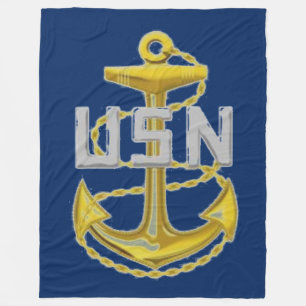 COUVERTURE POLAIRE MARINE FLEECE BLANKET