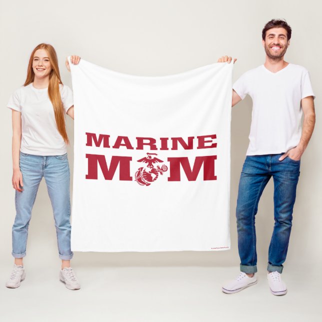 Couverture Polaire Marine Maman (En situation)