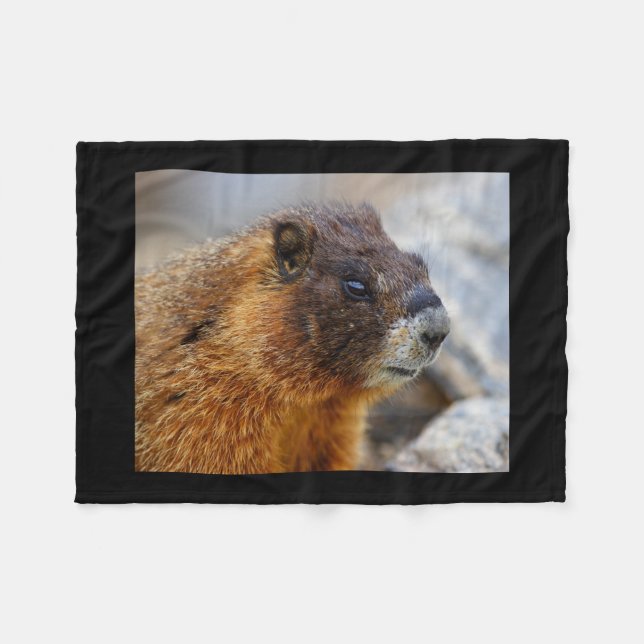 Couverture Polaire marmotte (Devant (Horizontal))