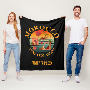 Couverture Polaire MAROC Veni Vidi Amavi Groupe Famille de vacances