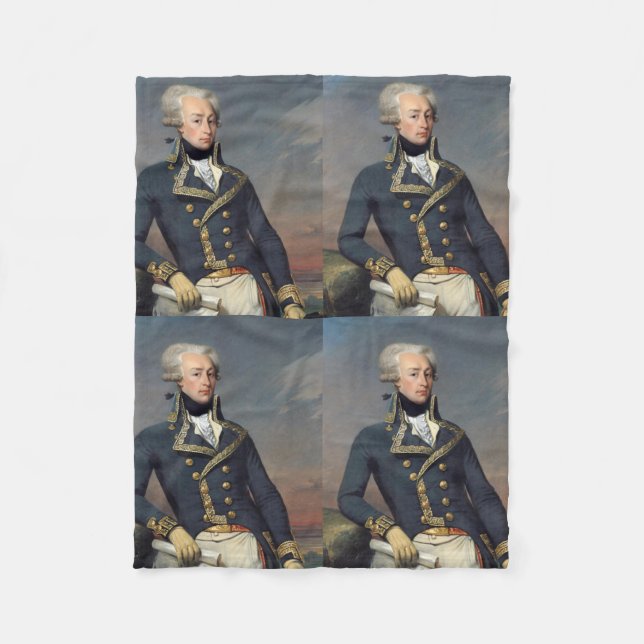 Couverture Polaire Marquis de Lafayette Blanket (Devant)