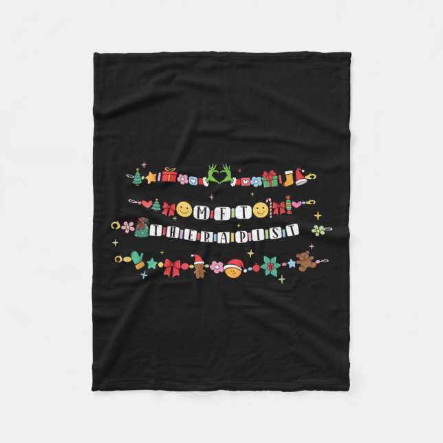 Couverture Polaire Marriage And Family Therast Bracelet Christmas Fri (Devant)