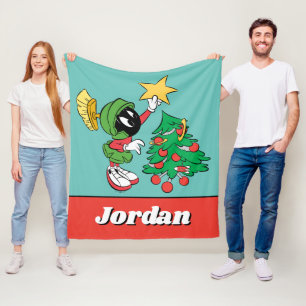 Couverture Polaire MARVIN LE MARTIAN™ mettre l'étoile dans l'arbre